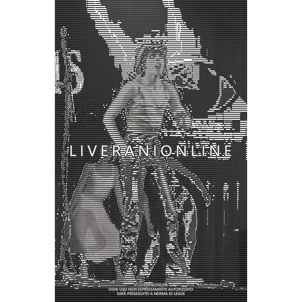 RETROSPETTIVA MIGUEL BOSE\' CANTANTE NELLA FOTO MIGUEL BOSE\' AL FESTIVALBAR NELL\'ANNO 1978 AG ALDO LIVERANI SAS