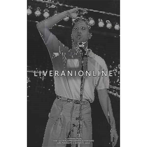 RETROSPETTIVA MIGUEL BOSE\' CANTANTE NELLA FOTO MIGUEL BOSE\' A VERONA A SAINT VINCENT NELL\'ANNO 1982  AG ALDO LIVERANI SAS 