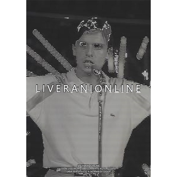 RETROSPETTIVA MIGUEL BOSE\' CANTANTE NELLA FOTO MIGUEL BOSE\' A VERONA A SAINT VINCENT NELL\'ANNO 1982  AG ALDO LIVERANI SAS 