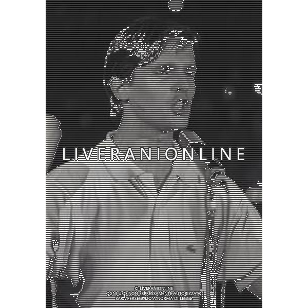 RETROSPETTIVA MIGUEL BOSE\' CANTANTE NELLA FOTO MIGUEL BOSE\' A VERONA A SAINT VINCENT NELL\'ANNO 1982  AG ALDO LIVERANI SAS 