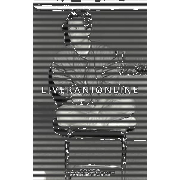RETROSPETTIVA MIGUEL BOSE\' CANTANTE NELLA FOTO MIGUEL BOSE\' A VERONA A SAINT VINCENT NELL\'ANNO 1982  AG ALDO LIVERANI SAS 