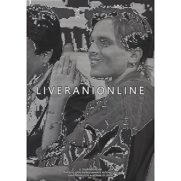 RETROSPETTIVA MIGUEL BOSE\' CANTANTE NELLA FOTO MIGUEL BOSE\' ALLA TRASMISSIONE “TEST“ IN RAI NELL\'ANNO 1984 A MILANO AG ALDO LIVERANI SAS 