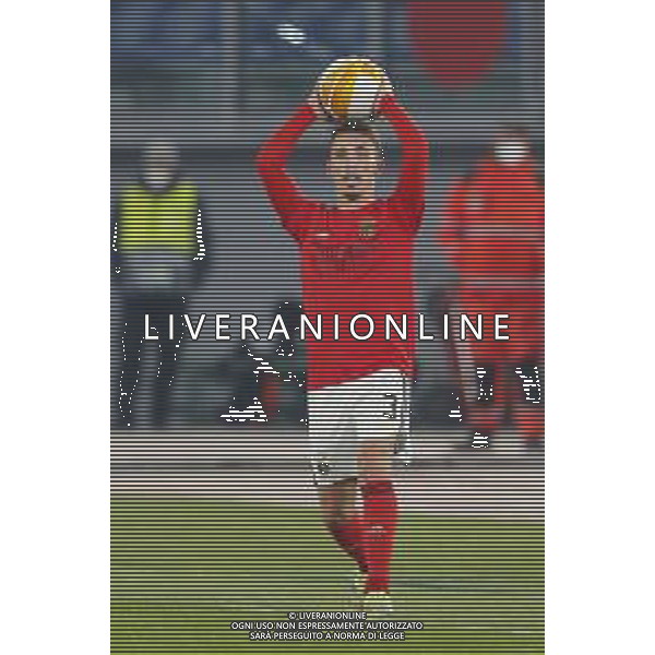 UEFA - EUROPA LEAGUE sedicesimi di finale 18/02/2021 Benfica - Arsenal nella foto: Alejandro Grimaldo(Benfica) ©Claudio Zamagni/Agenzia Aldo Liverani Alejandro Grimaldo(Benfica) during UEFA EUROPA LEAGUE match between BENFICA and ARSENAL at Olympic Stadium in Rome on February 18 2021. photo credit by Claudio Zamagni/Aldo Liverani Photo Agency