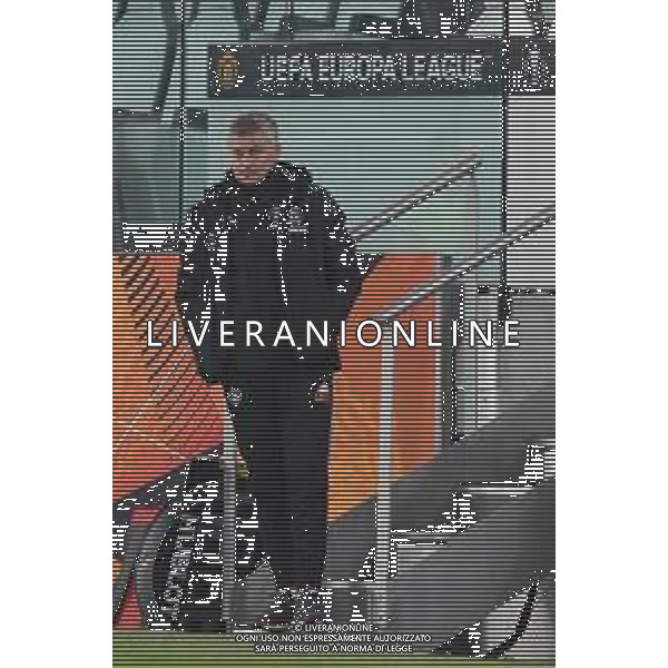 Torino 18.02.2021 Allianz Stadium Real Sociedad vs Manchester United Sedicesimi Andata Uefa Europa League 2020/2021 ©Viganti/Agenzia Aldo Liverani Nella foto: ole gunnar solskjaer ©Manuela Viganti/AGENZIA ALDO LIVERANI SAS