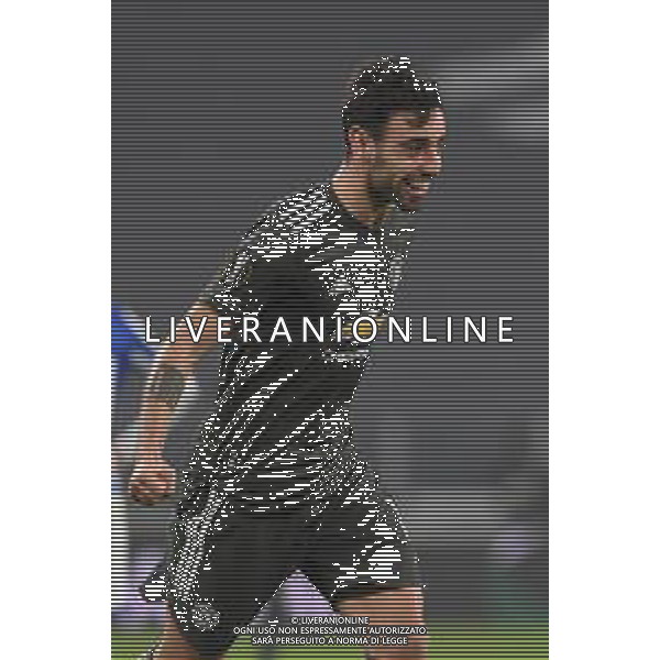 Torino 18.02.2021 Allianz Stadium Real Sociedad vs Manchester United Sedicesimi Andata Uefa Europa League 2020/2021 ©Viganti/Agenzia Aldo Liverani Nella foto: esultanza bruno fernandes dopo il gol del 0-2 ©Manuela Viganti/AGENZIA ALDO LIVERANI SAS