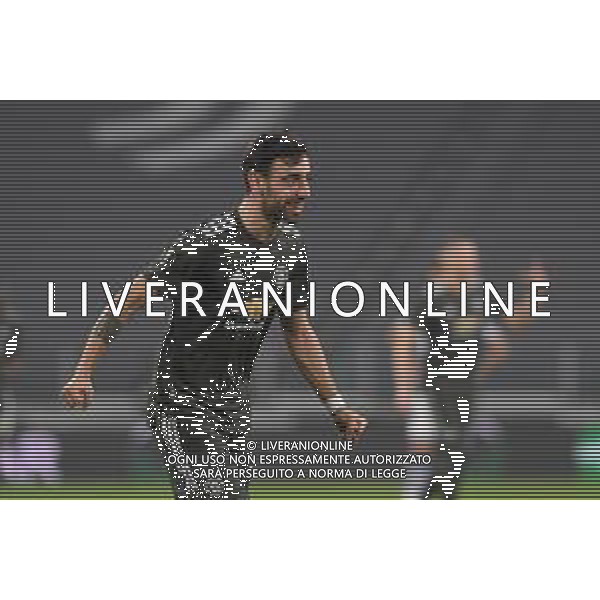 Torino 18.02.2021 Allianz Stadium Real Sociedad vs Manchester United Sedicesimi Andata Uefa Europa League 2020/2021 ©Viganti/Agenzia Aldo Liverani Nella foto: esultanza bruno fernandes dopo il gol del 0-2 ©Manuela Viganti/AGENZIA ALDO LIVERANI SAS