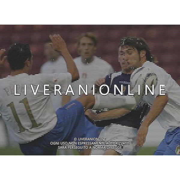 Motherwell (Scozia) 2 settembre 2005 Scozia - Italia under 21 nella foto: bianchi pepe e brown foto Luzzani / Ag. Aldo Liverani