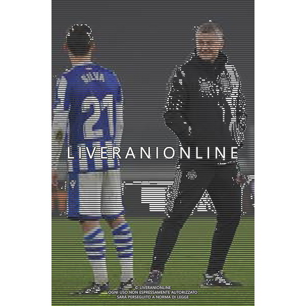 Torino 18.02.2021 Allianz Stadium Real Sociedad vs Manchester United Sedicesimi Andata Uefa Europa League 2020/2021 ©Viganti/Agenzia Aldo Liverani Nella foto: ole gunnar solskjaer ©Manuela Viganti/AGENZIA ALDO LIVERANI SAS