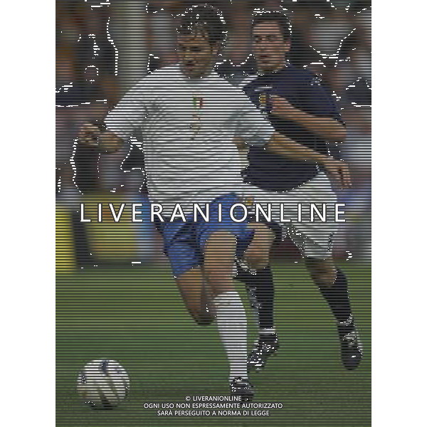 Motherwell (Scozia) 2 settembre 2005 Scozia - Italia under 21 nella foto: motta e brown foto Luzzani / Ag. Aldo Liverani