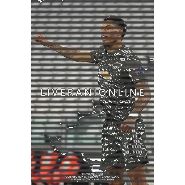 Torino 18.02.2021 Allianz Stadium Real Sociedad vs Manchester United Sedicesimi Andata Uefa Europa League 2020/2021 ©Viganti/Agenzia Aldo Liverani Nella foto: esultanza di marcus rashford dopo il gol del 0-3 ©Manuela Viganti/AGENZIA ALDO LIVERANI SAS