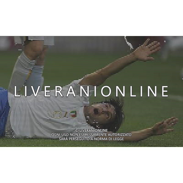 Motherwell (Scozia) 2 settembre 2005 Scozia - Italia under 21 nella foto: infortunio bianchi foto Luzzani / Ag. Aldo Liverani