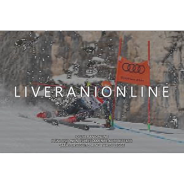 Luca Tedeschi/LM - 2021 FIS Alpine World SKI Championships - Giant Slalom - Men - alpine ski race 19 February 2021 - Labirinti, cortina (bl), Italy Photo showing: Filip ZUBCICH (CRO) @LM/Luca Tedeschi AG ALDO LIVERANI SAS