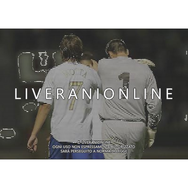 Motherwell (Scozia) 2 settembre 2005 Scozia - Italia under 21 nella foto: espulsione motta e marshall foto Luzzani / Ag. Aldo Liverani