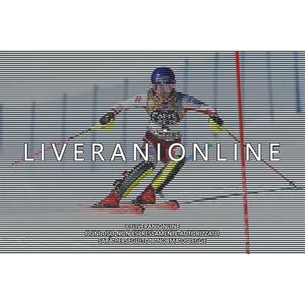 Francesco Scaccianoce/LM - 2021 FIS Alpine World SKI Championships - Slalom - Women - alpine ski race 20 February 2021 - Druscie, cortina (bl), Italy Photo showing: Chiara Mair (AUT) in action @LM/Francesco Scaccianoce AG ALDO LIVERANI SAS