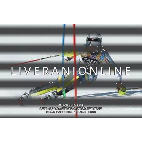 Francesco Scaccianoce/LM - 2021 FIS Alpine World SKI Championships - Slalom - Women - alpine ski race 20 February 2021 - Druscie, cortina (bl), Italy Photo showing: Thea Louise Stjernesund (NOR) in action @LM/Francesco Scaccianoce AG ALDO LIVERANI SAS