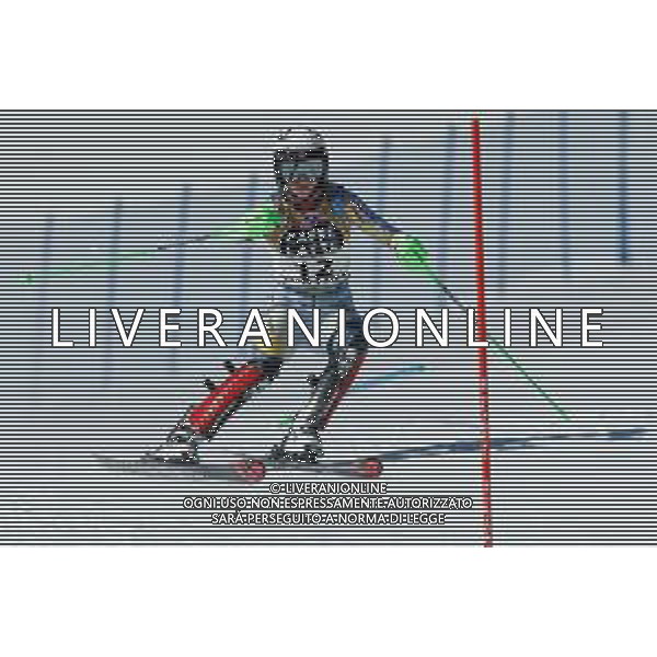 Francesco Scaccianoce/LM - 2021 FIS Alpine World SKI Championships - Slalom - Women - alpine ski race 20 February 2021 - Druscie, cortina (bl), Italy Photo showing: Kristin Lysdahl (NOR) in action @LM/Francesco Scaccianoce AG ALDO LIVERANI SAS