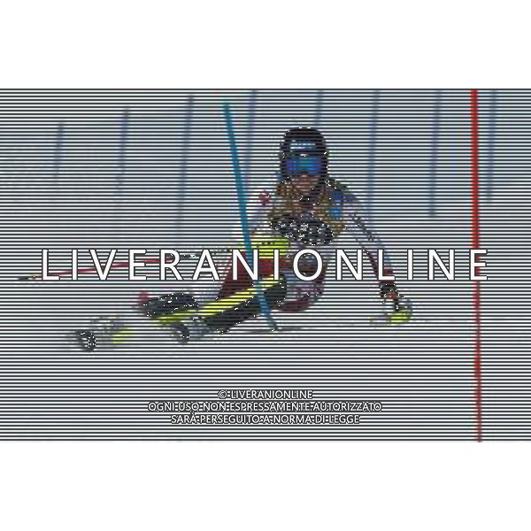 Francesco Scaccianoce/LM - 2021 FIS Alpine World SKI Championships - Slalom - Women - alpine ski race 20 February 2021 - Druscie, cortina (bl), Italy Photo showing: Franziska Gritsch (AUT) in action @LM/Francesco Scaccianoce AG ALDO LIVERANI SAS
