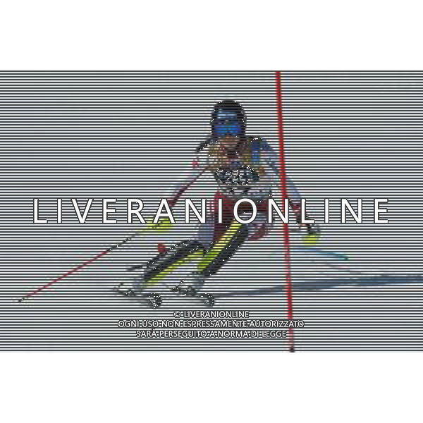 Francesco Scaccianoce/LM - 2021 FIS Alpine World SKI Championships - Slalom - Women - alpine ski race 20 February 2021 - Druscie, cortina (bl), Italy Photo showing: Franziska Gritsch (AUT) in action @LM/Francesco Scaccianoce AG ALDO LIVERANI SAS