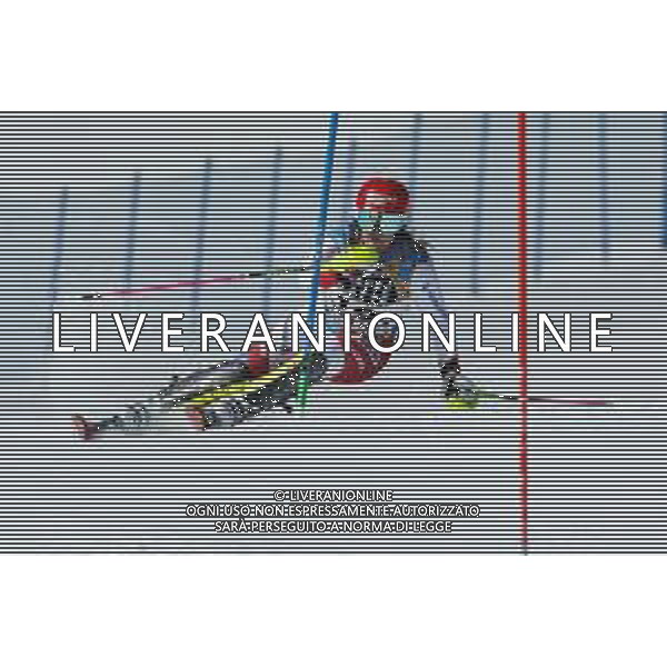 Francesco Scaccianoce/LM - 2021 FIS Alpine World SKI Championships - Slalom - Women - alpine ski race 20 February 2021 - Druscie, cortina (bl), Italy Photo showing: Melanie Meillard (SUI) in action @LM/Francesco Scaccianoce AG ALDO LIVERANI SAS