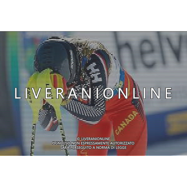 Francesco Scaccianoce/LM - 2021 FIS Alpine World SKI Championships - Slalom - Women - alpine ski race 20 February 2021 - Druscie, cortina (bl), Italy Photo showing: Amelia Smart (CAN) @LM/Francesco Scaccianoce AG ALDO LIVERANI SAS