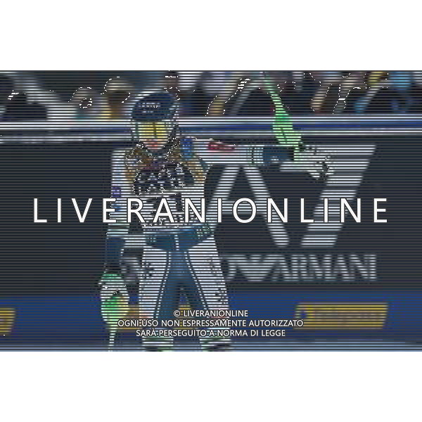Francesco Scaccianoce/LM - 2021 FIS Alpine World SKI Championships - Slalom - Women - alpine ski race 20 February 2021 - Druscie, cortina (bl), Italy Photo showing: Andrea Slokar (SLO) @LM/Francesco Scaccianoce AG ALDO LIVERANI SAS