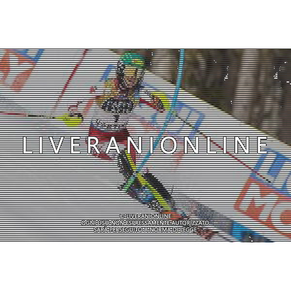 Luca Tedeschi/LM - 2021 FIS Alpine World SKI Championships - Slalom - Women - alpine ski race 20 February 2021 - Druscie, cortina (bl), Italy Photo showing: Katharina LIENSBERGER (AUT) @LM/Luca Tedeschi AG ALDO LIVERANI SAS