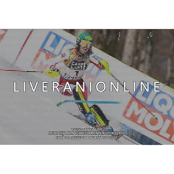 Luca Tedeschi/LM - 2021 FIS Alpine World SKI Championships - Slalom - Women - alpine ski race 20 February 2021 - Druscie, cortina (bl), Italy Photo showing: Katharina LIENSBERGER (AUT) @LM/Luca Tedeschi AG ALDO LIVERANI SAS