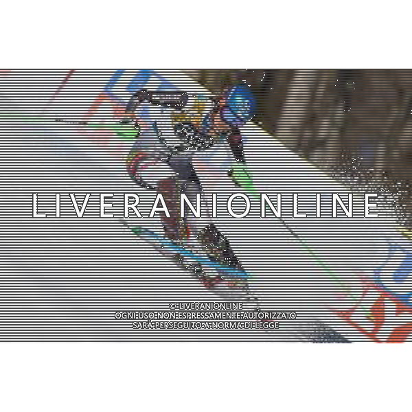 Luca Tedeschi/LM - 2021 FIS Alpine World SKI Championships - Slalom - Women - alpine ski race 20 February 2021 - Druscie, cortina (bl), Italy Photo showing: Petra VLHOVA (SVK) @LM/Luca Tedeschi AG ALDO LIVERANI SAS