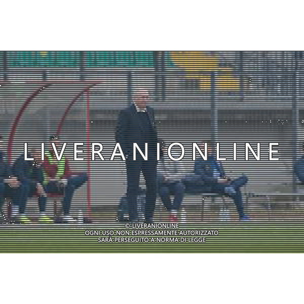 Alessio Marini/LM - AS Cittadella vs AC Reggiana - Italian Football Championship League BKT 2020/2021 20 February 2021 - Stadio Tombolato, cittadella (pd), Italy Photo showing: Massimiliano Alvini (Coach Reggiana 1919) @LM/Alessio Marini/AGENZIA ALDO LIVERANI SAS