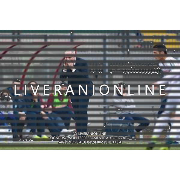 Alessio Marini/LM - AS Cittadella vs AC Reggiana - Italian Football Championship League BKT 2020/2021 20 February 2021 - Stadio Tombolato, cittadella (pd), Italy Photo showing: Massimiliano Alvini (Coach Reggiana 1919) @LM/Alessio Marini/AGENZIA ALDO LIVERANI SAS