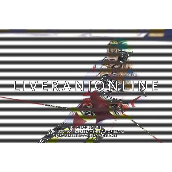 Luca Tedeschi/LM - 2021 FIS Alpine World SKI Championships - Slalom - Women - alpine ski race 20 February 2021 - Druscie, cortina (bl), Italy Photo showing: Katharina Liensberger (Austria) @LM/Luca Tedeschi AG ALDO LIVERANI SAS