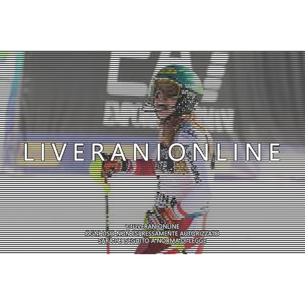 Luca Tedeschi/LM - 2021 FIS Alpine World SKI Championships - Slalom - Women - alpine ski race 20 February 2021 - Druscie, cortina (bl), Italy Photo showing: Katharina Liensberger (Austria) @LM/Luca Tedeschi AG ALDO LIVERANI SAS