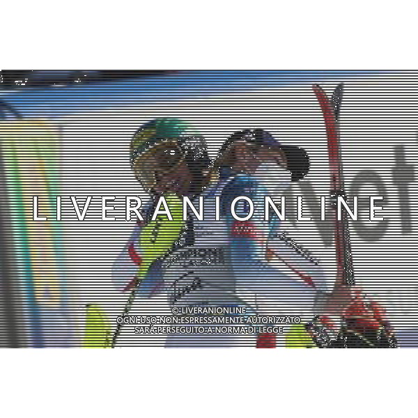 Luca Tedeschi/LM - 2021 FIS Alpine World SKI Championships - Slalom - Women - alpine ski race 20 February 2021 - Druscie, cortina (bl), Italy Photo showing: Katharina Liensberger (Austria) @LM/Luca Tedeschi AG ALDO LIVERANI SAS