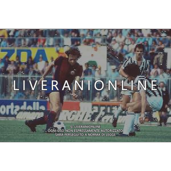 CALCIO ARCHIVIO NELLA FOTO BELLUGI MAURO CALCIATORE BOLOGNA AGENZIA ALDO LIVERANI SAS