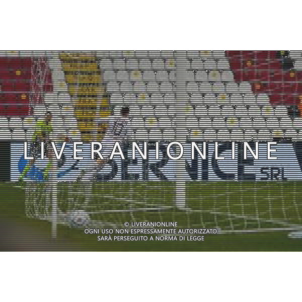 Alessio Marini/LM - AS Cittadella vs AC Reggiana - Italian Football Championship League BKT 2020/2021 20 February 2021 - Stadio Tombolato, cittadella (pd), Italy Photo showing: goal of Simone Mazzocchi (Reggiana 1919) @LM/Alessio Marini/AGENZIA ALDO LIVERANI SAS