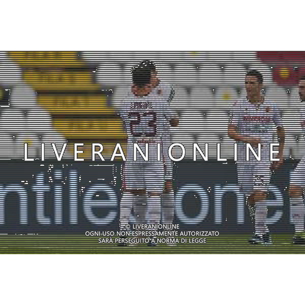Alessio Marini/LM - AS Cittadella vs AC Reggiana - Italian Football Championship League BKT 2020/2021 20 February 2021 - Stadio Tombolato, cittadella (pd), Italy Photo showing: Simone Mazzocchi (Reggiana 1919) celebrates after scoring the 0-3 goal @LM/Alessio Marini/AGENZIA ALDO LIVERANI SAS