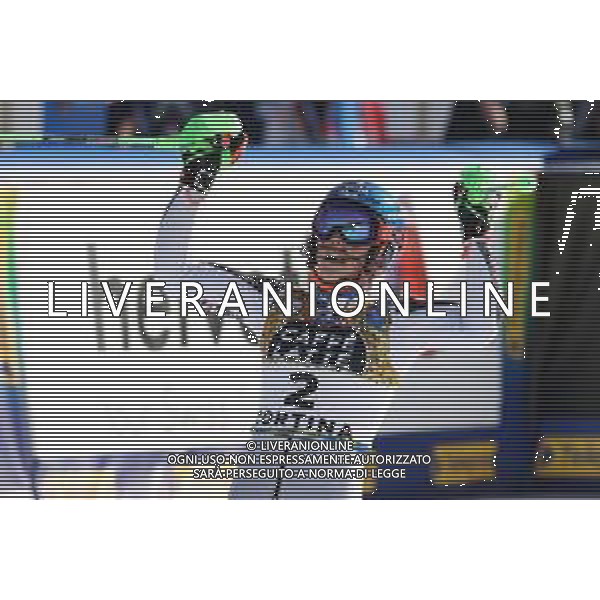 Luca Tedeschi/LM - 2021 FIS Alpine World SKI Championships - Slalom - Women - alpine ski race 20 February 2021 - Druscie, cortina (bl), Italy Photo showing: Petra Vlhova (Slovakia) @LM/Luca Tedeschi AG ALDO LIVERANI SAS