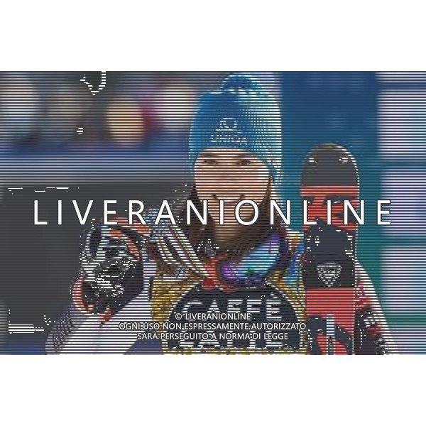 Luca Tedeschi/LM - 2021 FIS Alpine World SKI Championships - Slalom - Women - alpine ski race 20 February 2021 - Druscie, cortina (bl), Italy Photo showing: Petra VLHOVA (SVK) bronze medal @LM/Luca Tedeschi AG ALDO LIVERANI SAS