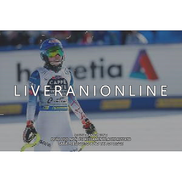 Francesco Scaccianoce/LM - 2021 FIS Alpine World SKI Championships - Slalom - Women - alpine ski race 20 February 2021 - Druscie, cortina (bl), Italy Photo showing: Mikaela Shiffrin (USA) @LM/Francesco Scaccianoce AG ALDO LIVERANI SAS