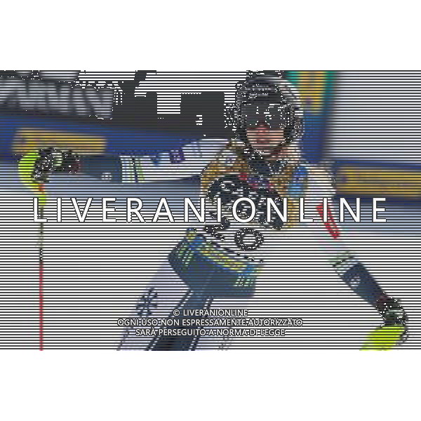 Luca Tedeschi/LM - 2021 FIS Alpine World SKI Championships - Slalom - Women - alpine ski race 20 February 2021 - Druscie, cortina (bl), Italy Photo showing: Ana BUCIK (SLO) @LM/Luca Tedeschi AG ALDO LIVERANI SAS