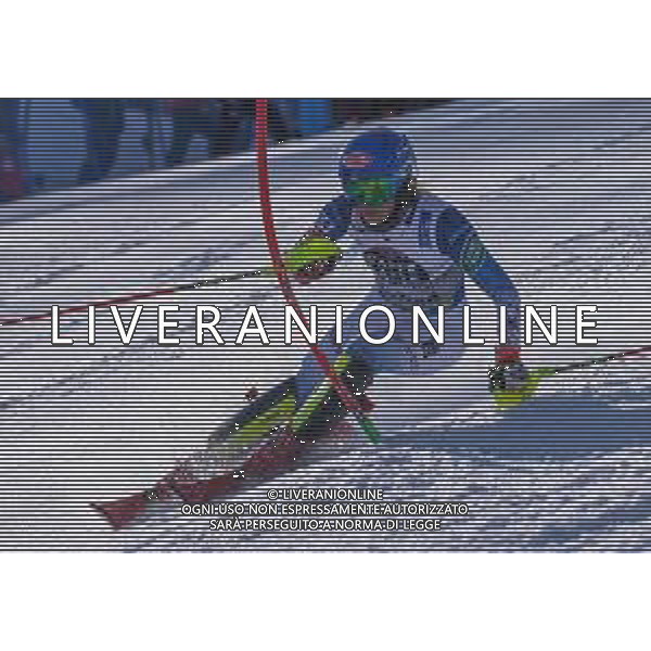 Sergio Bisi/LM - 2021 FIS Alpine World SKI Championships - Slalom - Women - alpine ski race 20 February 2021 - Druscie, cortina (bl), Italy Photo showing: SHIFFRIN Mikaela (USA) Bronz Medal @LM/Sergio Bisi AG ALDO LIVERANI SAS