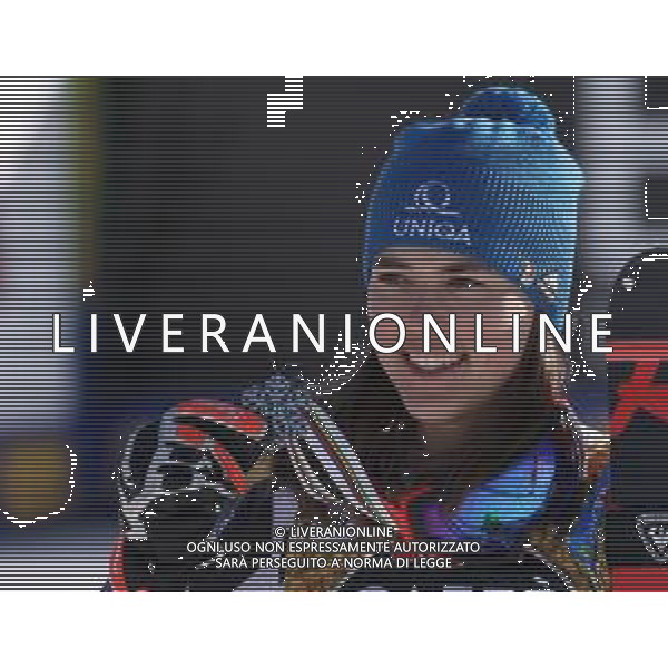 Sergio Bisi/LM - 2021 FIS Alpine World SKI Championships - Slalom - Women - alpine ski race 20 February 2021 - Druscie, cortina (bl), Italy Photo showing: VLHOVA Petra (SVK) Silver Medal @LM/Sergio Bisi AG ALDO LIVERANI SAS