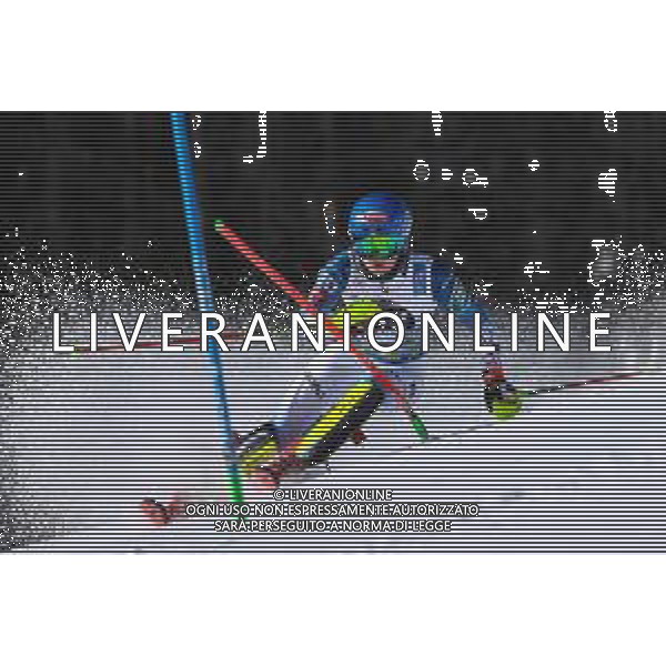 Sergio Bisi/LM - 2021 FIS Alpine World SKI Championships - Slalom - Women - alpine ski race 20 February 2021 - Druscie, cortina (bl), Italy Photo showing: SHIFFRIN Mikaela (USA) Bronze Medal @LM/Sergio Bisi AG ALDO LIVERANI SAS