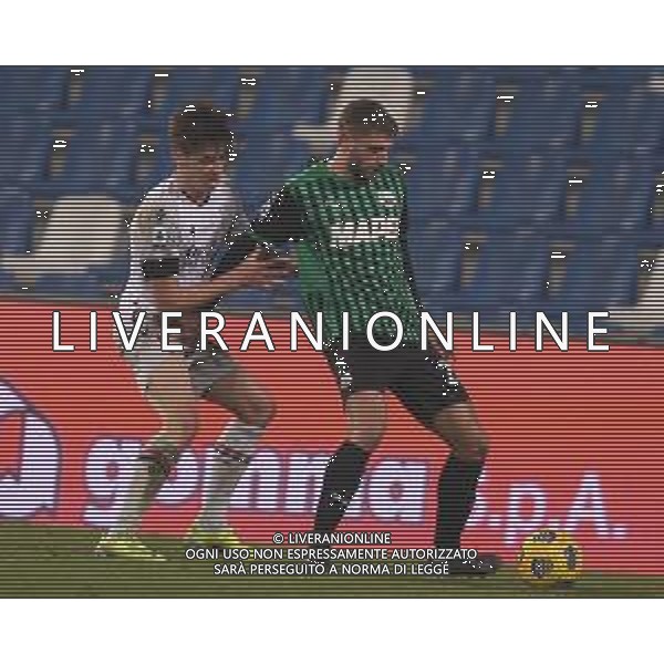 SASSUOLO - BOLOGNA CAMPIONATO CALCIO SERIE A TIM 20.02.2021 NELLA FOTO AARON HICKEY E DOMENICO BERARDI ©SANTANDREA/AGENZIA ALDO LIVERANI SAS