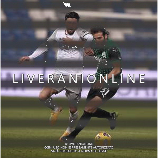 SASSUOLO - BOLOGNA CAMPIONATO CALCIO SERIE A TIM 20.02.2021 NELLA FOTO RICCARDO SORIANO E GIAN MARCO FERRARI ©SANTANDREA/AGENZIA ALDO LIVERANI SAS