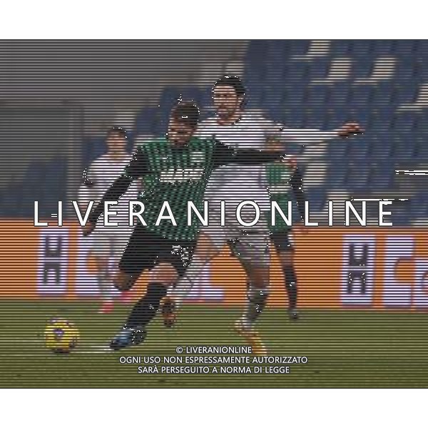 SASSUOLO - BOLOGNA CAMPIONATO CALCIO SERIE A TIM 20.02.2021 NELLA FOTO MANULE LOCATELLI E ROBERTO SORIANO ©SANTANDREA/AGENZIA ALDO LIVERANI SAS