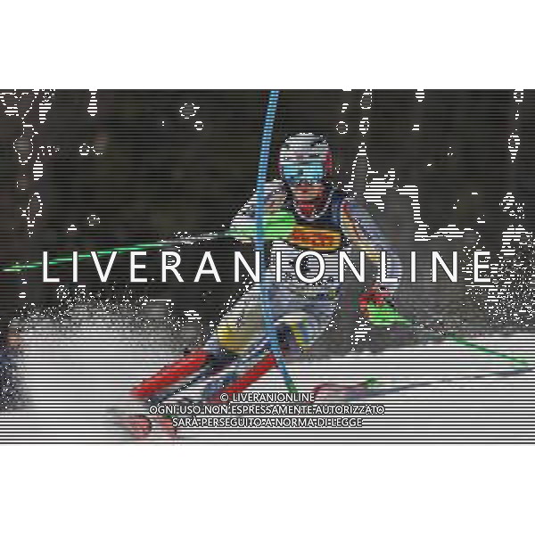 Luca Tedeschi/LM - 2021 FIS Alpine World SKI Championships - Slalom - Men - alpine ski race 21 February 2021 - Druscie, cortina (bl), Italy Photo showing: Henrik KRISTOFFERSEN (NOR) @LM/Luca Tedeschi AG ALDO LIVERANI SAS