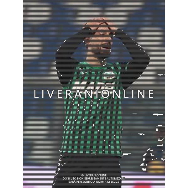 SASSUOLO - BOLOGNA CAMPIONATO CALCIO SERIE A TIM 20.02.2021 NELLA FOTO FRANCESCO CAPUTO (SASSUOLO) ©SANTANDREA/AGENZIA ALDO LIVERANI SAS