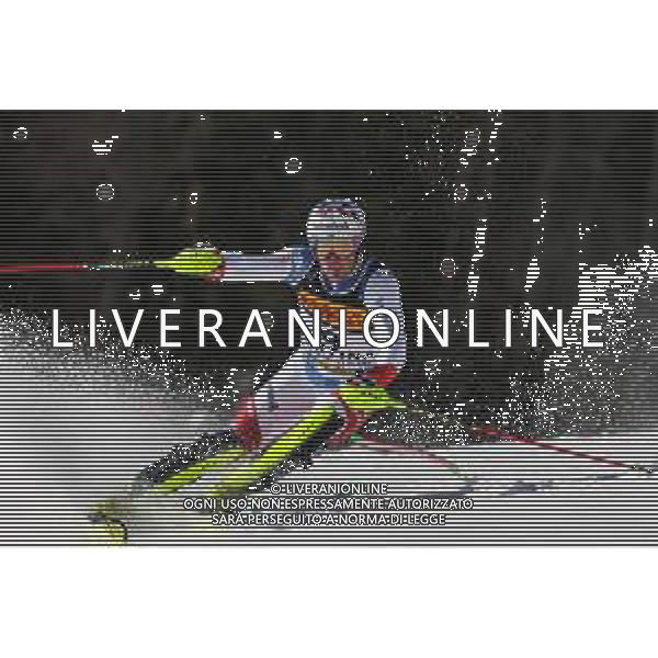 Luca Tedeschi/LM - 2021 FIS Alpine World SKI Championships - Slalom - Men - alpine ski race 21 February 2021 - Druscie, cortina (bl), Italy Photo showing: Daniel YULE (SUI) @LM/Luca Tedeschi AG ALDO LIVERANI SAS