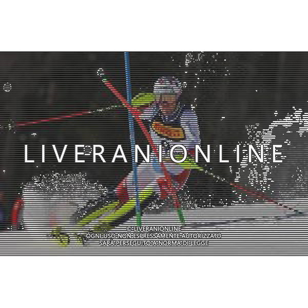 Luca Tedeschi/LM - 2021 FIS Alpine World SKI Championships - Slalom - Men - alpine ski race 21 February 2021 - Druscie, cortina (bl), Italy Photo showing: Daniel YULE (SUI) @LM/Luca Tedeschi AG ALDO LIVERANI SAS